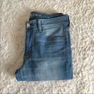 American Eagle Outfitters Light Wash Jegging